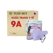 Khẩu Trang 9A Mask Tuấn Huy Tím